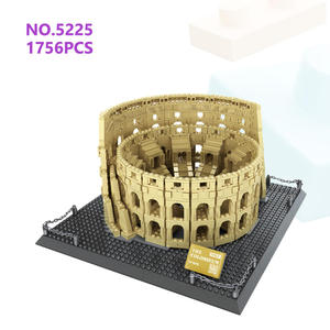 Wange 5225 Colisée Rome Italie – Pièces et Particules de Construction – Attractions – Jouet en Plastique à Assembler pour Enfants Unisexe – Cadeau - Product Image 1