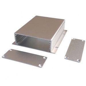Custom CNC Machining IP54 Electrical Extrusion Aluminum Alloy Instrument Housing <b>Battery</b> Junction Box Amplifier Control Box - Product Image 3