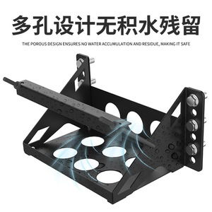 Heavy Duty Metal Battery Mounting <b>Bracket</b> 36.8Cm X 16.5Cm Universal For Prismatic Battery Side Vehicle Storage - Product Image 4