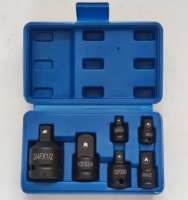 Manchon d'adaptateur Cr-v de haute qualité 6 en 1 pour outil de perceuse électrique manchon de clé multifonctionnel ensemble d'adaptateurs de douille pneumatique