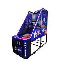 Machine de jeu d'arcade de basket-ball à pièces d'intérieur de haute qualité pour les enfants âgés de 6 ans et plus
