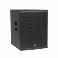 Caisson de basses actif unique de 15 pouces Ensemble DJ basse puissant Système de sonorisation de concert Équipement de studio audio