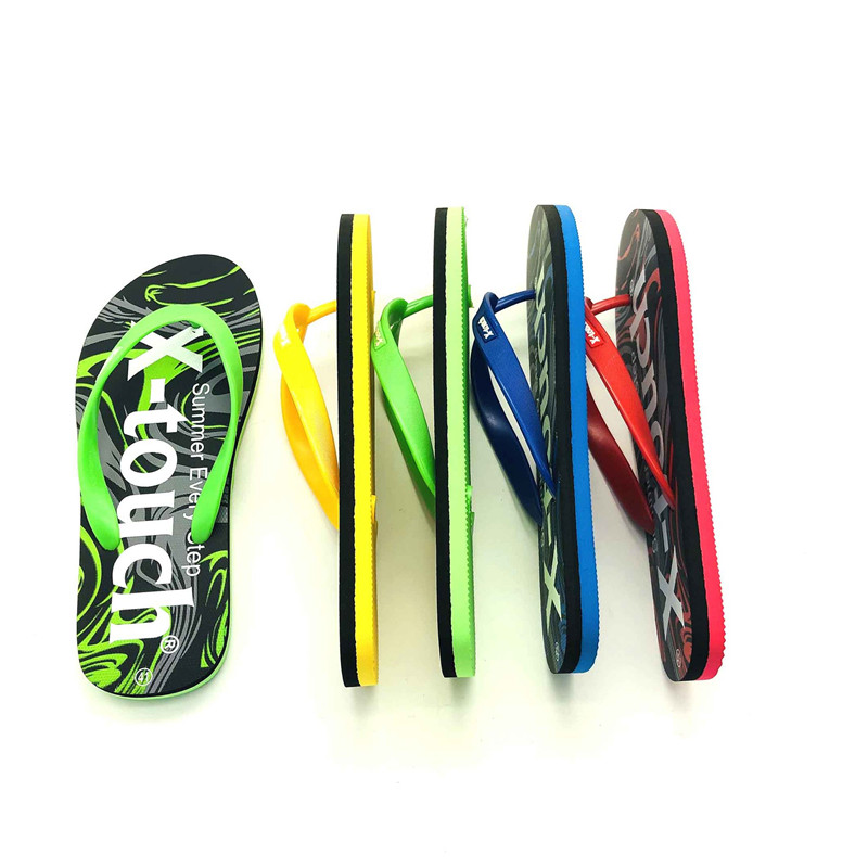 Custom Pattern Personalized Flip Flops Men Beach EVA Flip-flops Slippers