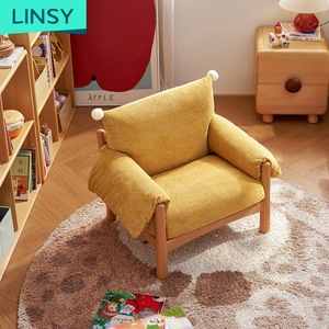 Poltrona per Bambini dal Design Carino, Piccola Sedia Morbida per Cameretta TDY374-A - Product Image 4
