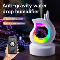 Mini humidificateur ultrasonique anti-gravité avec fonction de gouttelettes d'eau pour les hôtels et l'usage domestique