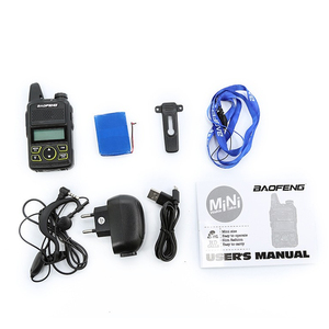 Radio bidirectionnelle UHF <span class=keywords><strong>Baofeng</strong></span> <span class=keywords><strong>BF</strong></span>-<span class=keywords><strong>T1</strong></span>, fabrication chinoise, bon marché, faible coût, longue portée, mini talkie-walkie pratique - Product Image 5