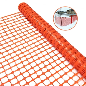Clôture de sécurité HDPE Guardian de 4 pieds x 100 pieds, clôture de sécurité orange pour le contrôle du trafic, maille de 45 x 45 mm - Product Image 1