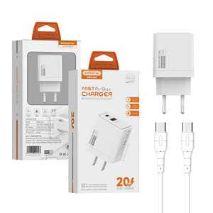 <span class=keywords><strong>Cargador</strong></span> PD+QC3.0 para <span class=keywords><strong>iPhone</strong></span> 17 16 15 14 13 12 <span class=keywords><strong>11</strong></span>, <span class=keywords><strong>Cargador</strong></span> Rápido de 20W, <span class=keywords><strong>Cargador</strong></span> de Viaje con Cable USB C, <span class=keywords><strong>Cargador</strong></span> Portátil USB Tipo C - Product Image 1