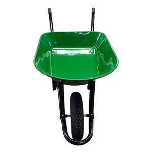 Carretilla de Jardín WB7400R de Acero Resistente con Bandeja de 160 kg y Capacidad de 5CBF, Rueda Neumática 4.00-8 - Product Image 3