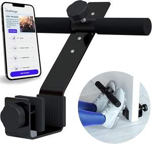 Barre <span class=keywords><strong>de</strong></span> cheville rembourrée en métal solide réglable <span class=keywords><strong>de</strong></span> meilleure qualité Assistant assis <span class=keywords><strong>Appareil</strong></span> <span class=keywords><strong>de</strong></span> fitness Gym à domicile Poids libres - Product Image 1