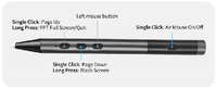 Stylet intelligent avec écran OLED en métal, pointeur électronique intelligent pour présentation PPT