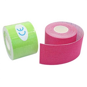 Cinta de Kinesiología de Algodón Impresa Personalizada al por Mayor, 5m x 5cm de Ancho, Transpirable, Impermeable, Resistente al Sudor, Soporte Muscular para Atletas - Product Image 6