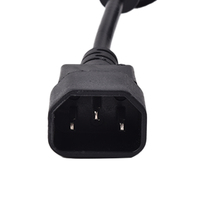 Câble d'extension d'alimentation 16A 250V 1.5mm2 IEC C14 vers prise australienne pour alimentation UPS PDU