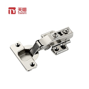 Bisagra de Puerta Adaptativa Más Vendida, Rango de Grosor de Placa de 15-21 mm, para Puertas de Armarios de Cocina y Dormitorio - Product Image 1