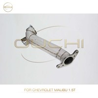 Sistema de Escape de Acero Inoxidable Ouchi Fashion con Tubo de Bajada para Chevrolet Malibu 1.5T con Protector de Cabeza, Tubo de Bajada para Chevy Malibu