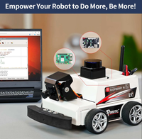 Carte de commande Micro ROS pour module d'extension de robot Raspberry Pi 5 avec support LiDAR de moteurs d'encodeur 4WD coprocesseur ESP32S3