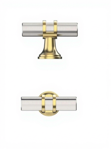 Poignée de porte de placard décorative en aluminium vintage, écologique, faite à la main, pour portes, armoires, tiroirs - Product Image 6
