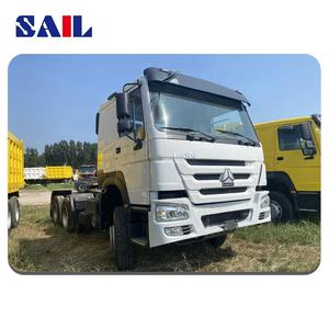 SAIL ofrece alta calidad usado HOWO 371Sinotruk 6x4 371hp/375hp Tractor Truck Caja de cambios manual de bajo <span class=keywords><strong>precio</strong></span> Dirección izquierda a la venta - Product Image 3