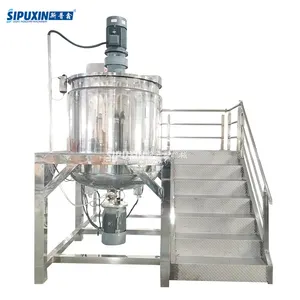 SPX 1000L Electric Heating Soap Making Machine Shampoo Mixing Machine Mixing Tank