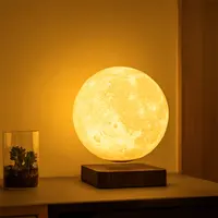 مصابيح إضاءة عصرية على شكل قمر تصلح كديكور للمنزل بجانب السرير أو في غرفة الفنادق, ننصحك من المصنع بإضاءة عصرية مصنوعة من نسيج عاكس للضوء على شكل قمر