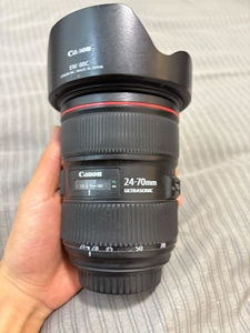 เลนส์ซูมมาตรฐานมือสอง Canon EF 24-70mm F/2.8L II USM ฟูลเฟรม / APS-C รุ่นขายดี - Product Image 1