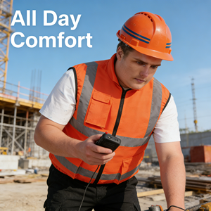 <span class=keywords><strong>Chaleco</strong></span> Reflectante de Alta Visibilidad y Seguridad con Dos Ventiladores de Enfriamiento, <span class=keywords><strong>Chaleco</strong></span> de Trabajo con Aire Acondicionado y Alimentación USB para Construcción - Product Image 2