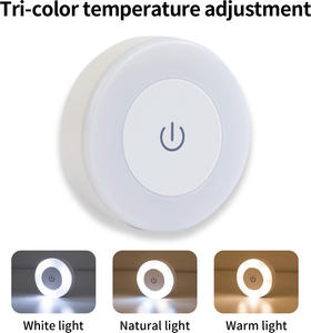 Veilleuse LED RVB moderne avec capteur de mouvement alimenté par batterie pour armoires de <span class=keywords><strong>cuisine</strong></span> et de chambre à coucher Température de couleur blanc chaud - Product Image 4