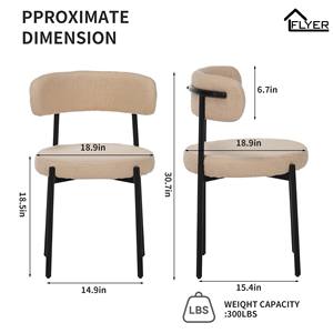 Sillas <span class=keywords><strong>de</strong></span> Comedor <span class=keywords><strong>de</strong></span> Terciopelo <span class=keywords><strong>de</strong></span> Alta Calidad, Económicas, Pequeñas y Prácticas, Ideales para Reuniones al Aire Libre y el Té <span class=keywords><strong>de</strong></span> la Tarde en el Jardín - Product Image 6