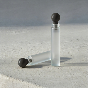 Diseño Personalizado, Botella de Vidrio Transparente de 1.5ml/2ml para Perfume, Mini Botella de Vidrio para Pruebas de Aceites Esenciales con Tapón de Bola - Product Image 3