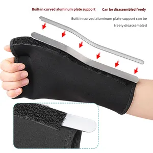 Tutore da polso con supporto per il pollice <span class=keywords><strong>Spica</strong></span> spint Tunnel carpale tutore da polso tutore per artrite per le donne e gli uomini - Product Image 4