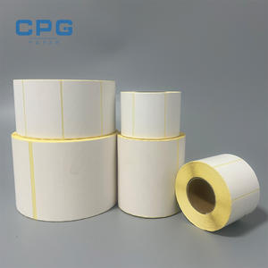 Etiqueta Térmica Adhesiva Resistente Sin Fenol al por Mayor, Papel para Etiquetas Térmicas con Recubrimiento Superior de 1.5"x1" para Etiquetas de Activos - Product Image 1