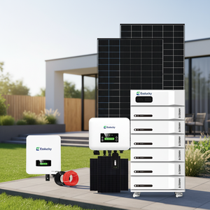 ชุดระบบแผงโซลาร์เซลล์ครบชุด 10kw 15kw 20kw ราคา 5000w ระบบออนกริดและออฟกริด สำหรับใช้พลังงานทั้งบ้าน พร้อมระบบกักเก็บพลังงาน 30kw ระบบโซลาร์เซลล์สำหรับบ้าน - Product Image 3