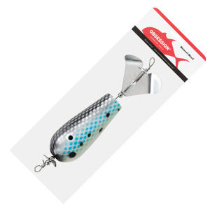 TEASER WD129 14,7 cm/23g Topwater agua salada madera Spinner señuelo de pesca flotante doble hélice mar de madera curricán cebo de pesca - Product Image 6