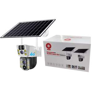 Cámara Solar V380 con Doble Lente de 360 Grados, Impermeable para Exteriores, Detección de Movimiento, Alarma con Intercomunicador de Voz y Almacenamiento en la Nube - Product Image 2