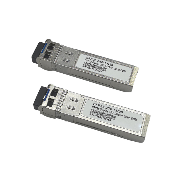 SFP28 Duplex 25GBase (1310nm, SMF, 20km, LC, DDM) WDM Transceiver SFP28 Module
