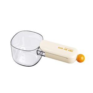2026 Wholesale Multi Functional Rice Scoop <b>Measuring</b> Cup With Built-in Sealing Clip Creative Kitchen Tool For Grain Storage - Product Image 5