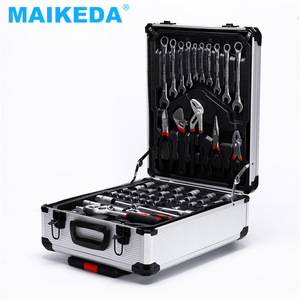 187pcs Multi-funzionale Strumento di Alluminio Kit <span class=keywords><strong>Valigia</strong></span> Set Presa Strumento Alla Ricerca di Strumenti Scatole di Riparazioni Auto - Product Image 1