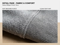 Ensemble sweat-shirt et pantalon de survêtement en coton biologique Cenloong, ensembles de survêtements personnalisés pour hommes, ensemble unisexe pour hommes, haute qualité