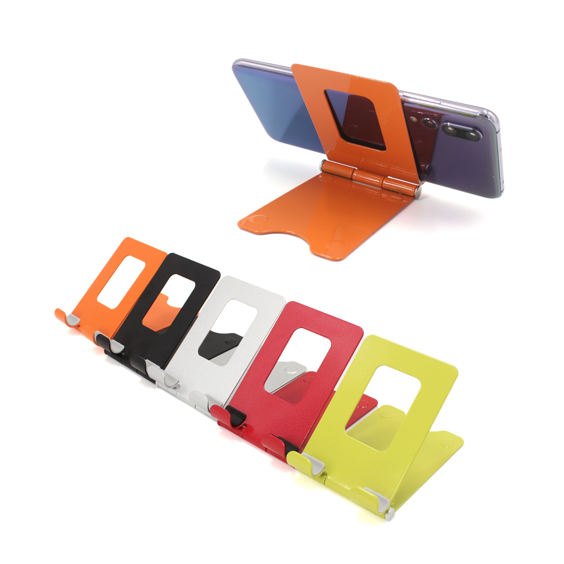 Многоугольная вращающаяся подставка для настольного телефона, совместимая со смартфонами и планшетами