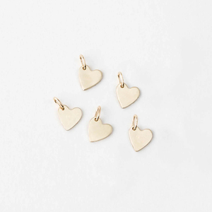 Pendentif Cœur Classique en Acier Inoxydable, Petit Charm Cœur <span class=keywords><strong>pour</strong></span> la Création de Bijoux DIY (Colliers et Bracelets) - Product Image 6