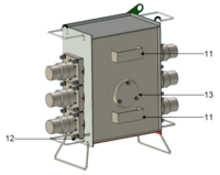 Interruptor de derivación con aislamiento de gas SF6 10/24kV 200A/400A/630A interruptor de carga de derivación interruptor de mantenimiento sin parada