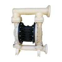Série AOK Pompe à membrane pneumatique pneumatique de 2 pouces Pompe à membrane en plastique avec longueur de câble personnalisable et diaphragme en PTFE