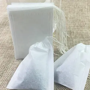 卸売便利で実用的な使い捨て巾着空ろ紙ティーバッグ