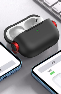 Funda de Silicona para <span class=keywords><strong>Airpods</strong></span> Pro 2, Diseño Nuevo, Funda Protectora para <span class=keywords><strong>Airpods</strong></span> Pro 2, <span class=keywords><strong>Airpods</strong></span> 4 y <span class=keywords><strong>Airpods</strong></span> Pro 3 - Product Image 2