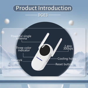 Dual-band 2.4G 300Mbps Wifi Repeater dài khoảng cách mạng Booster và Extender hỗ trợ GPRS IP và PoE mạng - Product Image 5