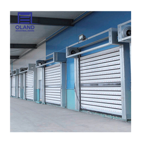 Puerta Rápida Enrollable Automática de Aluminio de Alta Velocidad, Aislamiento Térmico, Resistencia al Viento, Uso Industrial - Product Image 4