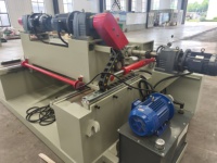 Mesin Pengupas Kulit Kayu Presisi Tinggi 44.5kW dengan Kontrol PLC untuk Produksi Kayu Lapis Tegangan 380V