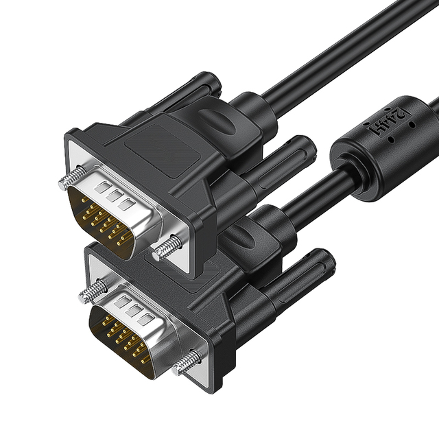 Factory Wholesale VGA3+6 Computer Monitor Connection Cable VGA Cable Monitor High-definition Connection Cable VGA Accessories