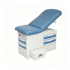 Lettino Medico MT MEDICAL Regolabile Manualmente con Cassetti per Esami Ospedalieri e <span class=keywords><strong>Sala</strong></span> Ambulatoriale - Product Image 1