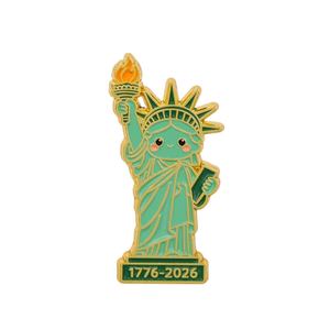 Broche commémorative américaine du 250e anniversaire, badge métallique, accessoire vestimentaire - Product Image 5